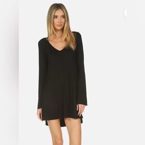 Michael Lauren Black Long Sleeve Top